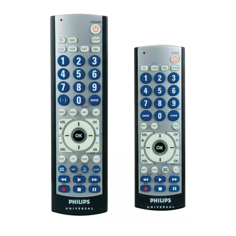 Philips Perfect replacement SRC3036WM/17 owner's manual