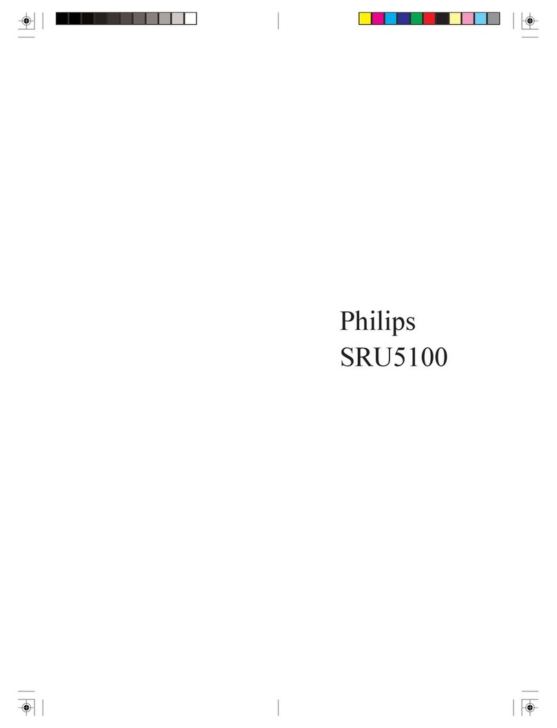 Philips SRU5100/27 User manual