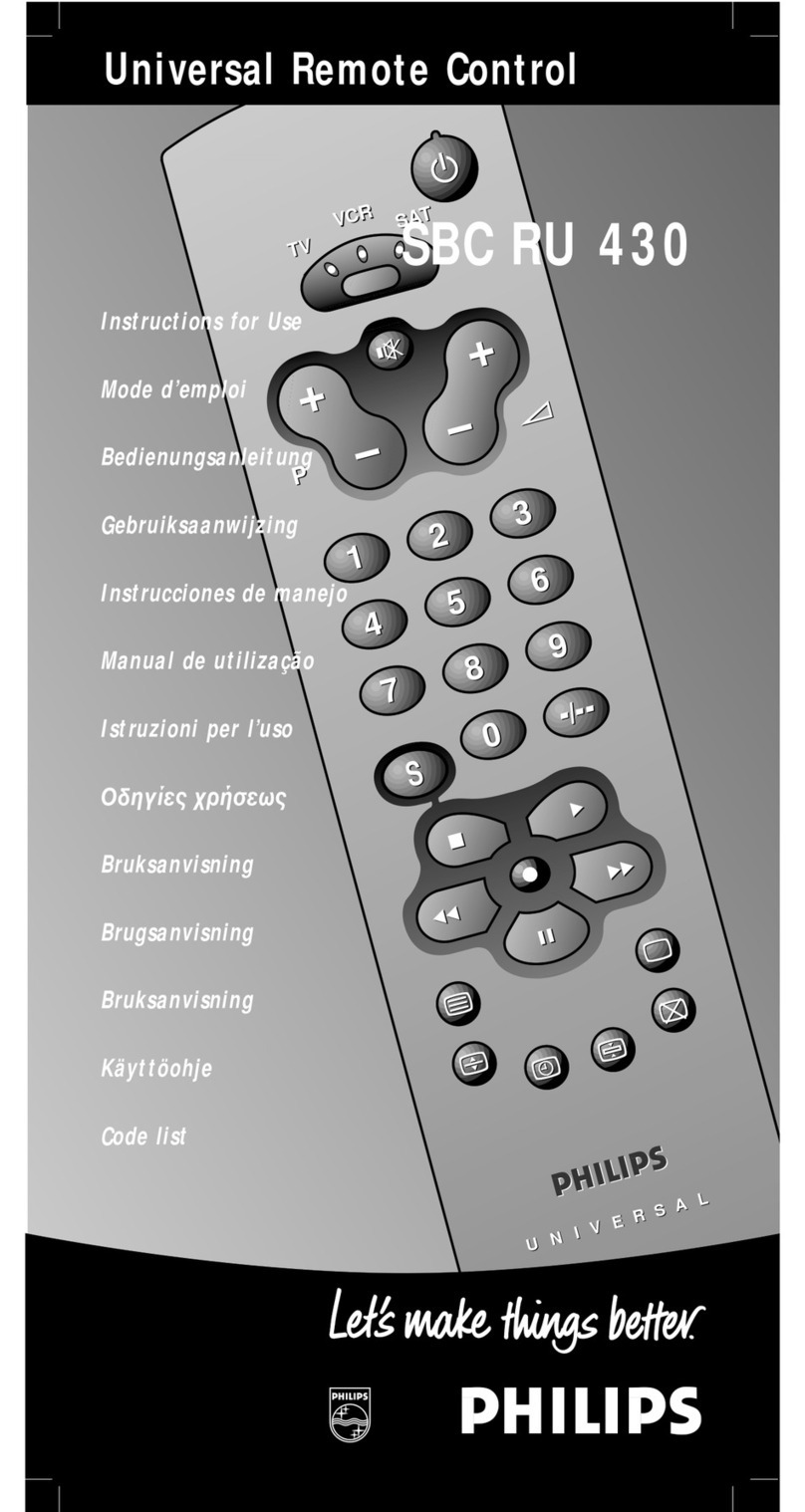 Philips SBCRU430/02D Instructions for use