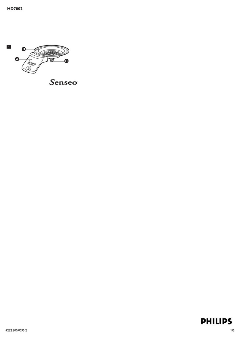 Philips Senseo HD7002/00 user manual