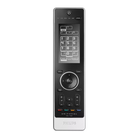 Philips SRU9400/10 User manual