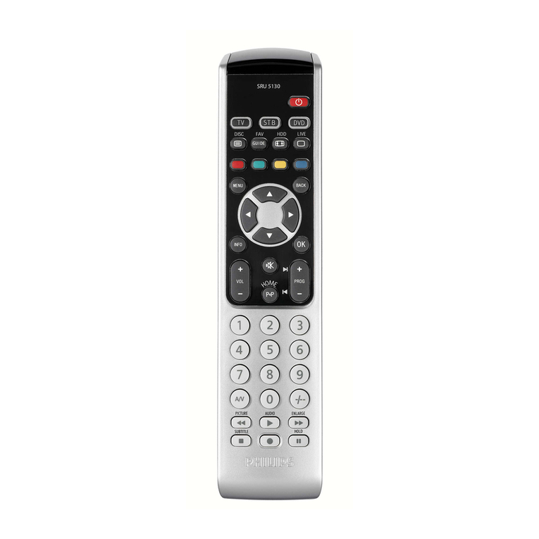Philips SRU 5130/86 User manual Philips SRU 5130/86 User manual