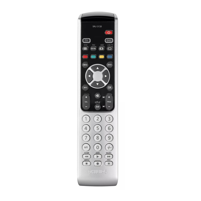 Philips SRU 5120/87 User manual