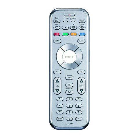Philips SRU740NC/05 Instructions for use