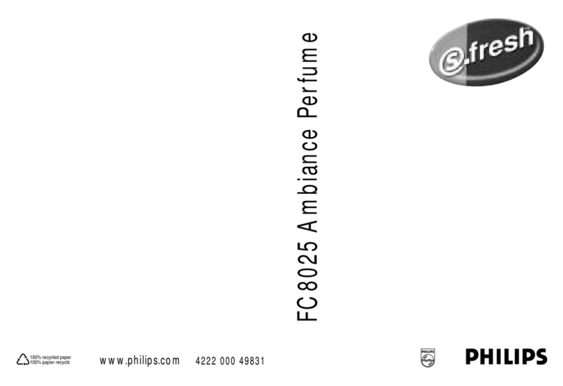 Philips FC8026/01 User manual