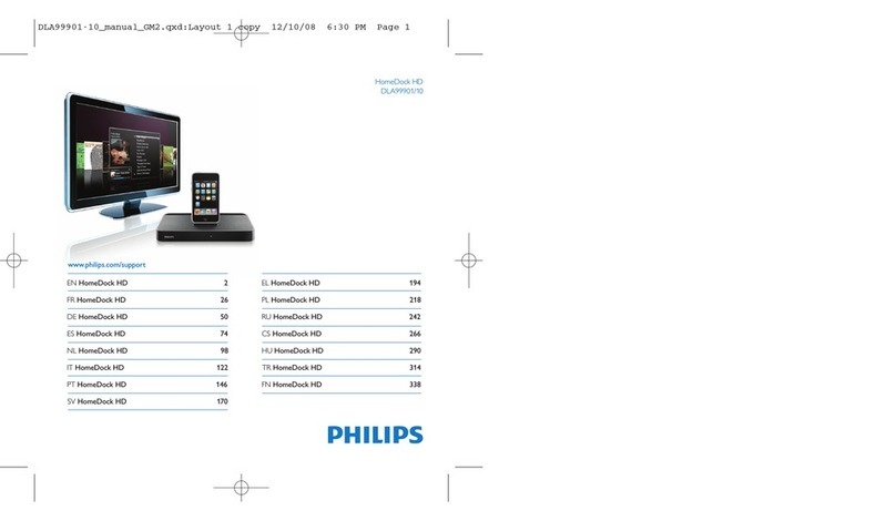 Philips DLA99901/10 User manual