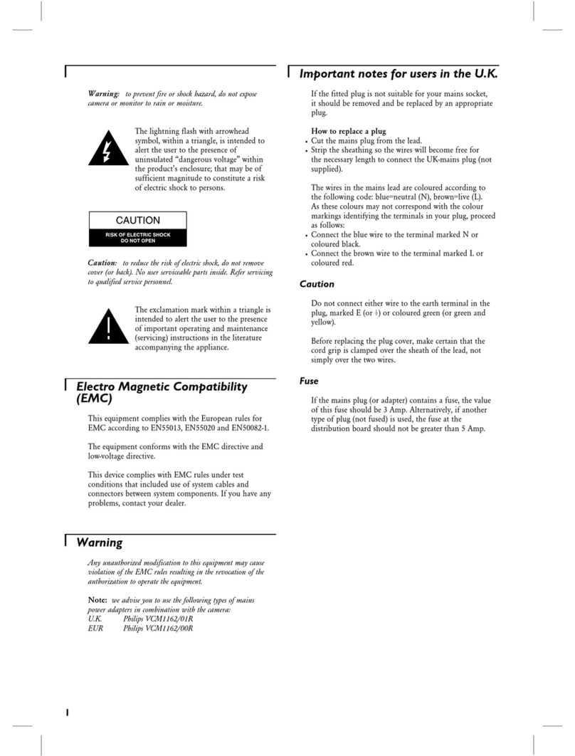 Philips VSS7374/D4T user manual
