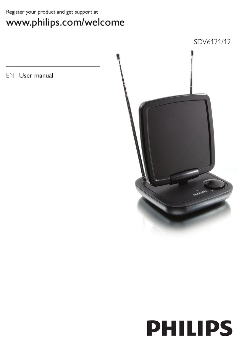 Philips SDV6121/12 User manual