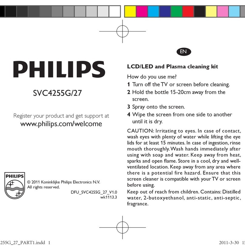 Philips SVC4255G/27 user manual