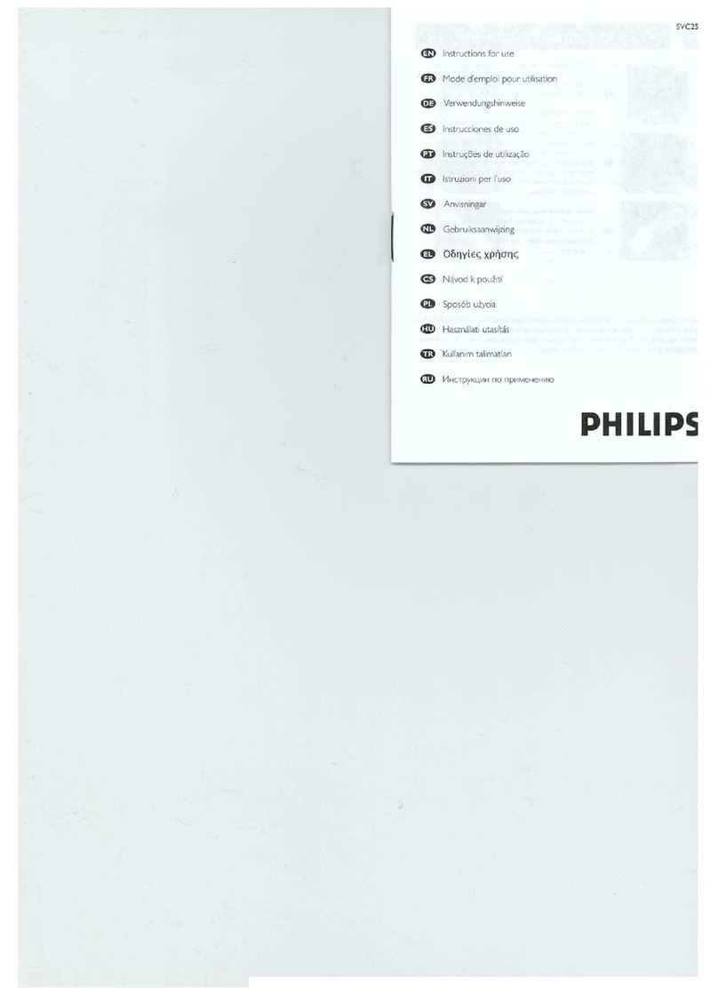Philips SVC2540/10 Instructions for use