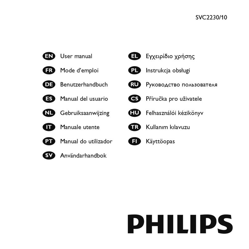 Philips SVC2230/10 user manual