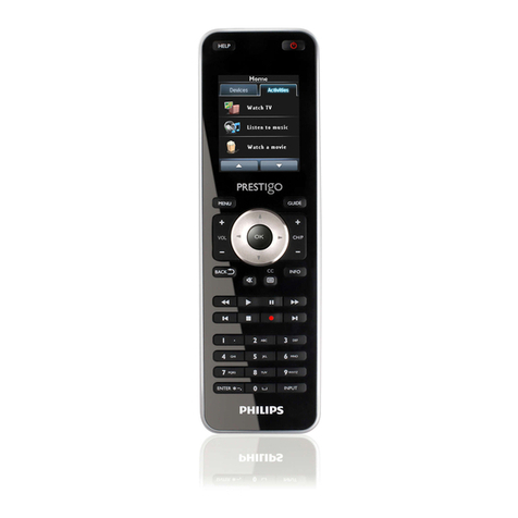 Philips Prestigo SRT8215/10 User manual