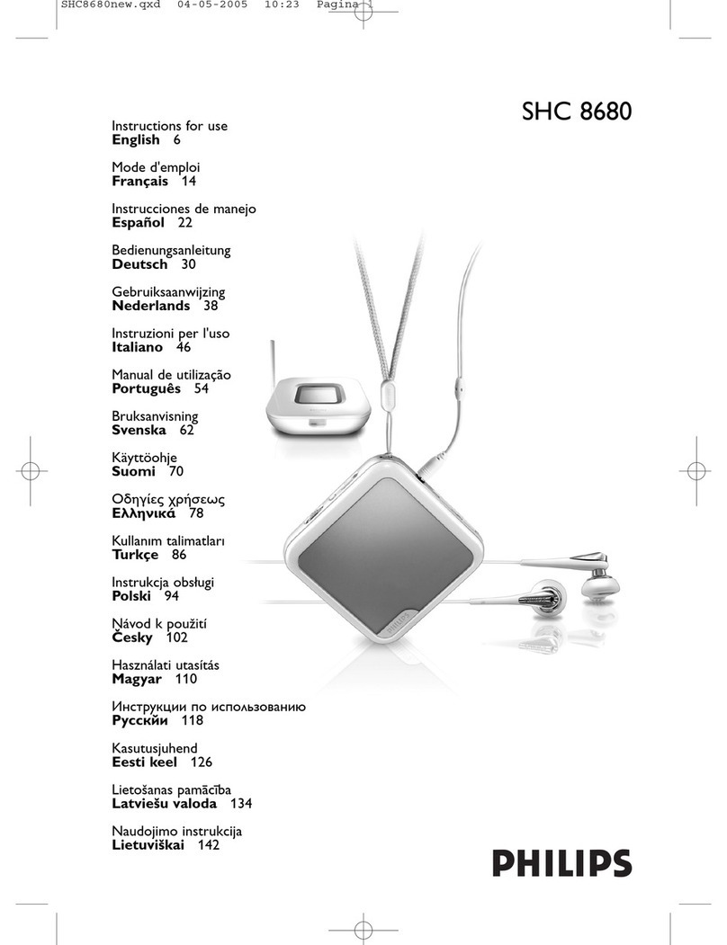Philips SHC8680/61 Instructions for use