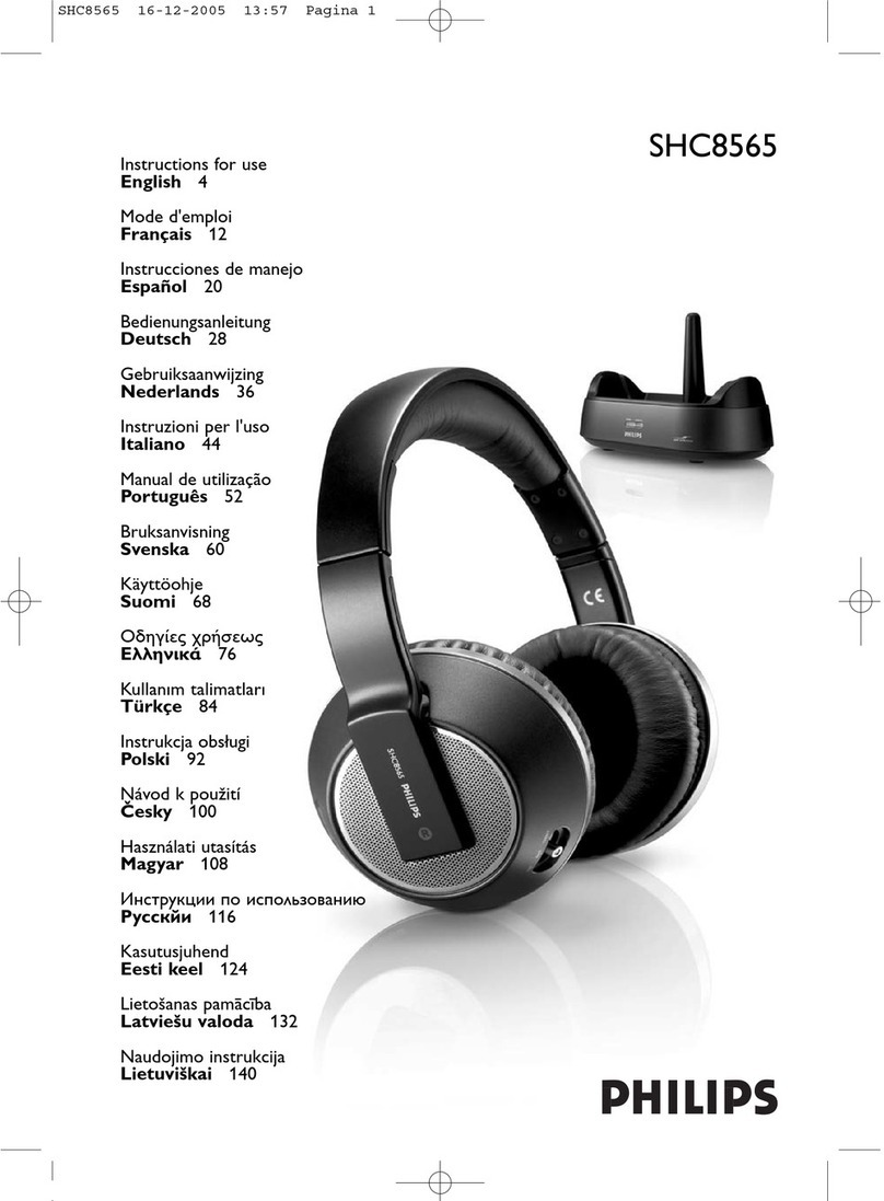 Philips SHC8565/05 Instructions for use