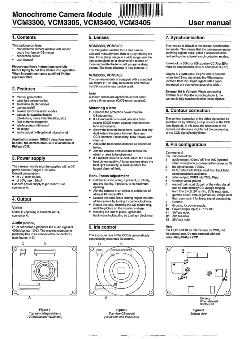 Philips VCM3400/00 user manual Philips VCM3400/00 user manual
