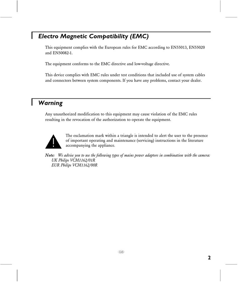 Philips VCM7138/00T user manual