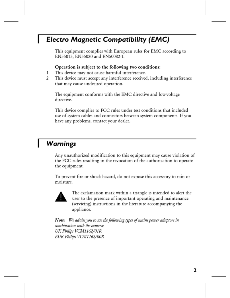 Philips VSS7903/00T user manual