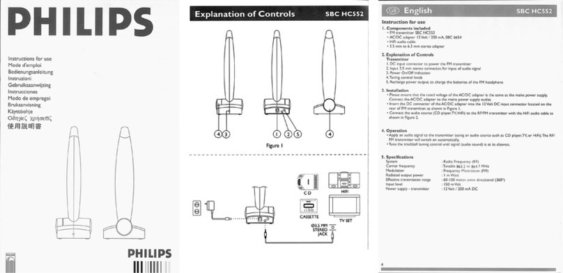Philips SBCHC552/05 Instructions for use Philips SBCHC552/05 Instructions for use