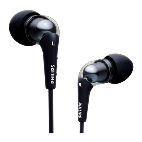Philips SHE9850/97 user manual