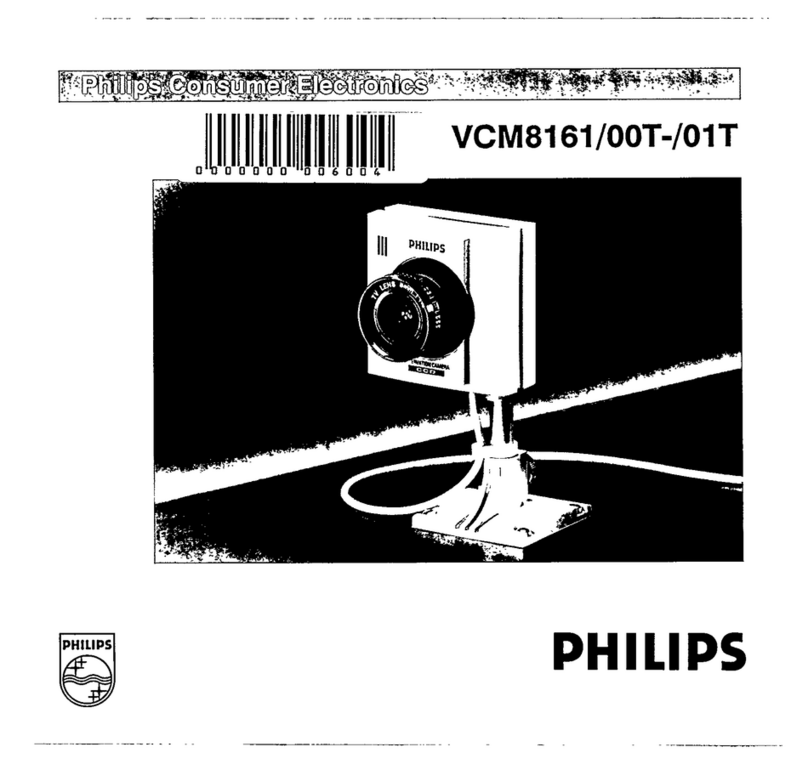 Philips VCM8161/01T User manual
