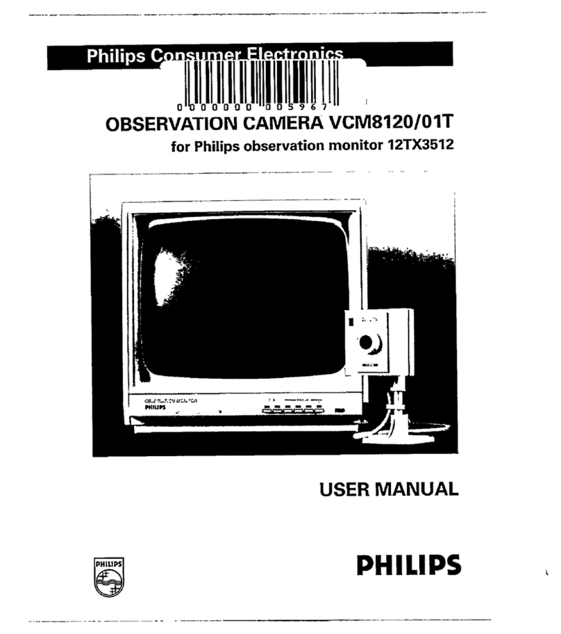 Philips VCM8120/01T User manual