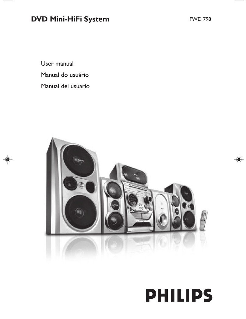 Philips FWD798/55 user manual