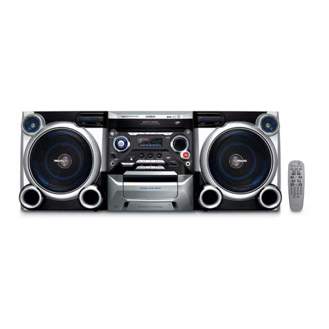 Philips FWM377/12 user manual