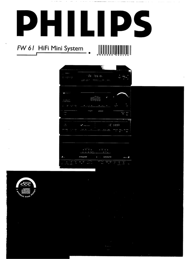 Philips FW61/22 User manual
