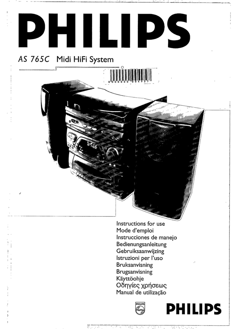 Philips AS765C/22S Instructions for use