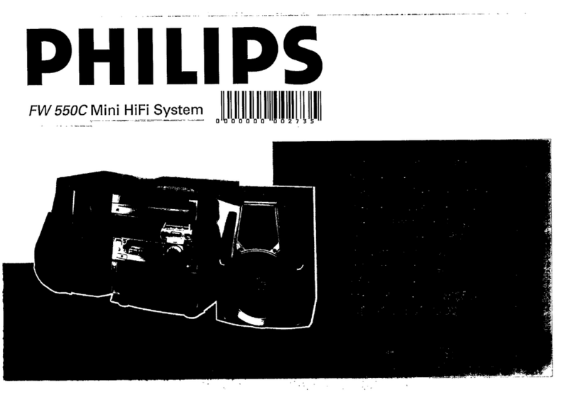 Philips FW550C/22 Instructions for use