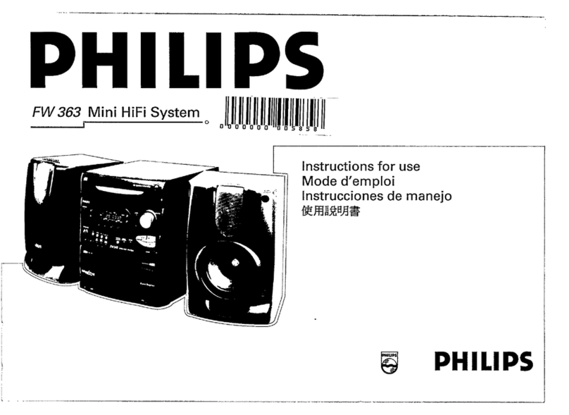Philips FW363/22G Instructions for use