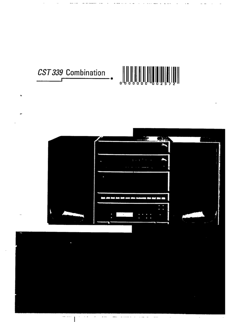 Philips CST339/19 User manual