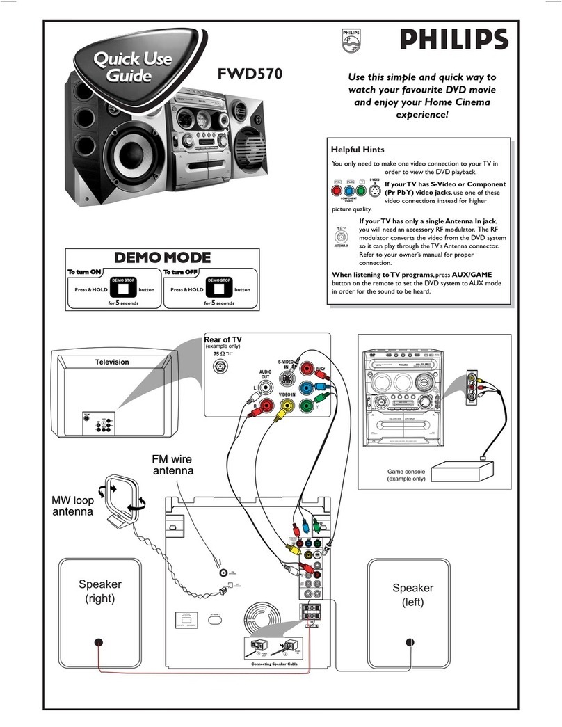 Philips FWD570/21A Operating manual