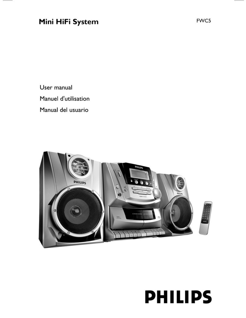 Philips FWC5/21M User manual Philips FWC5/21M User manual