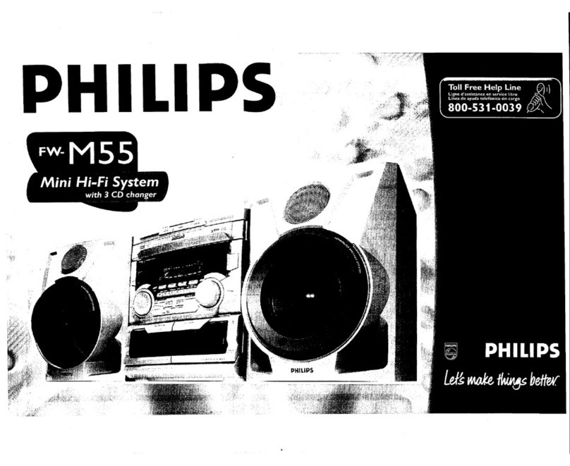 Philips FW-M55 user manual