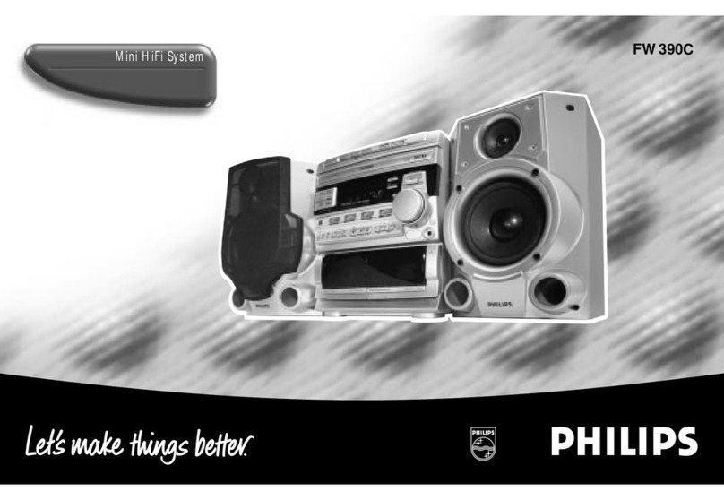 Philips FW390C/21 User manual