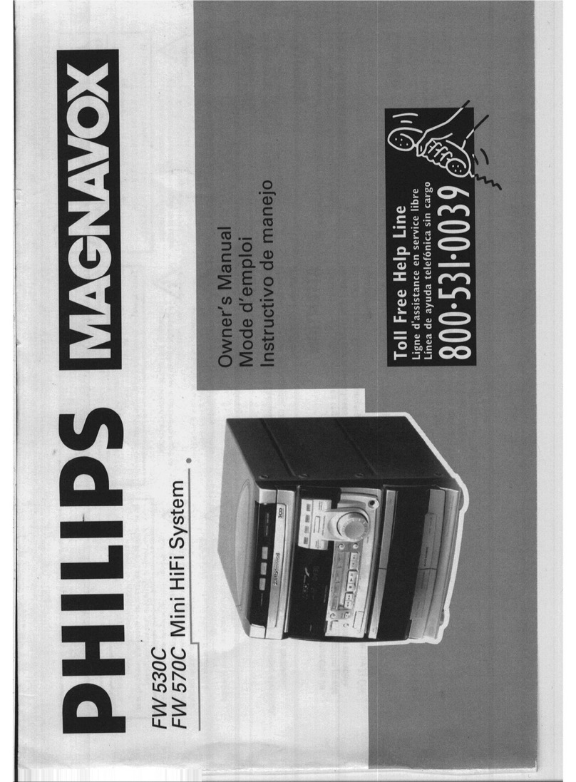 Philips FW570C37 User manual