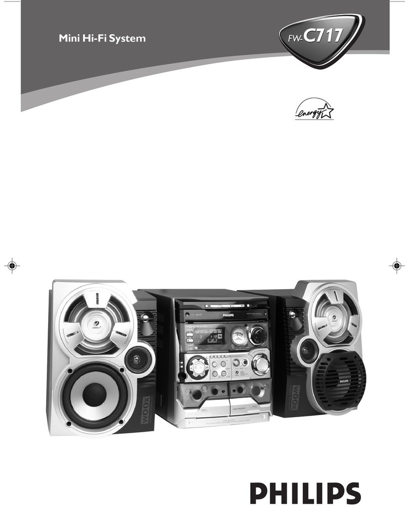 Philips FW-C717/19 User manual