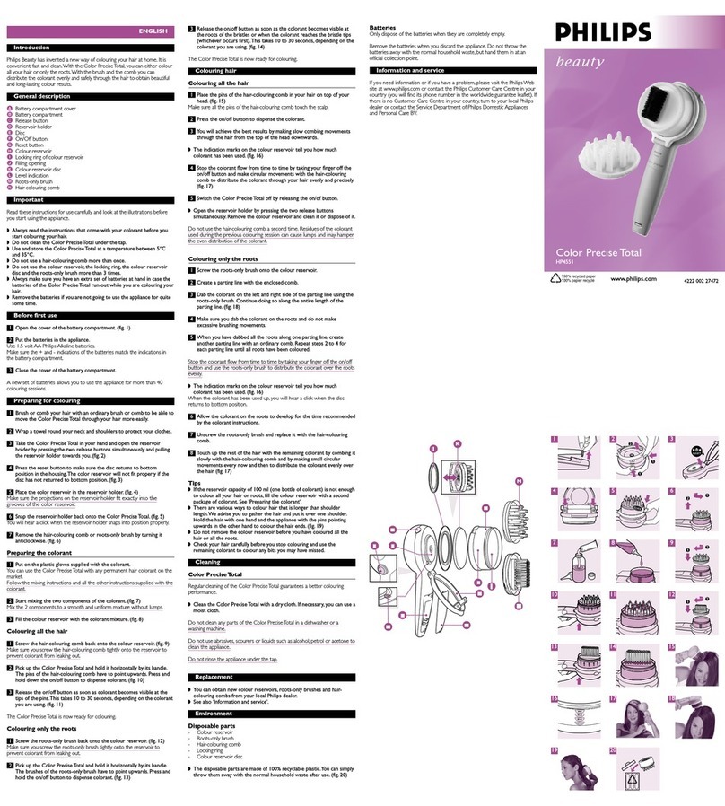 Philips HP4551/00 user manual Philips HP4551/00 user manual