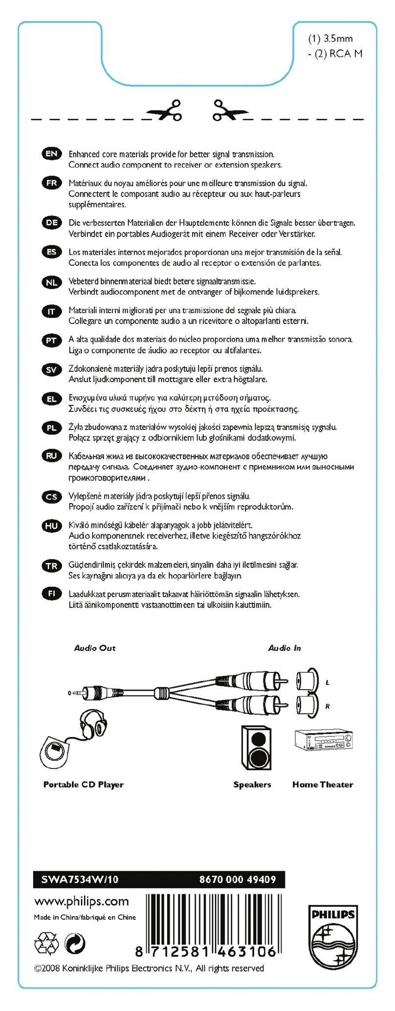 Philips SWA7534W/10 Information