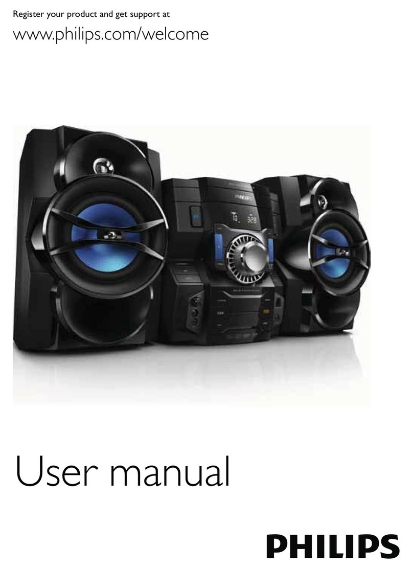 Philips FWM3500/55 user manual