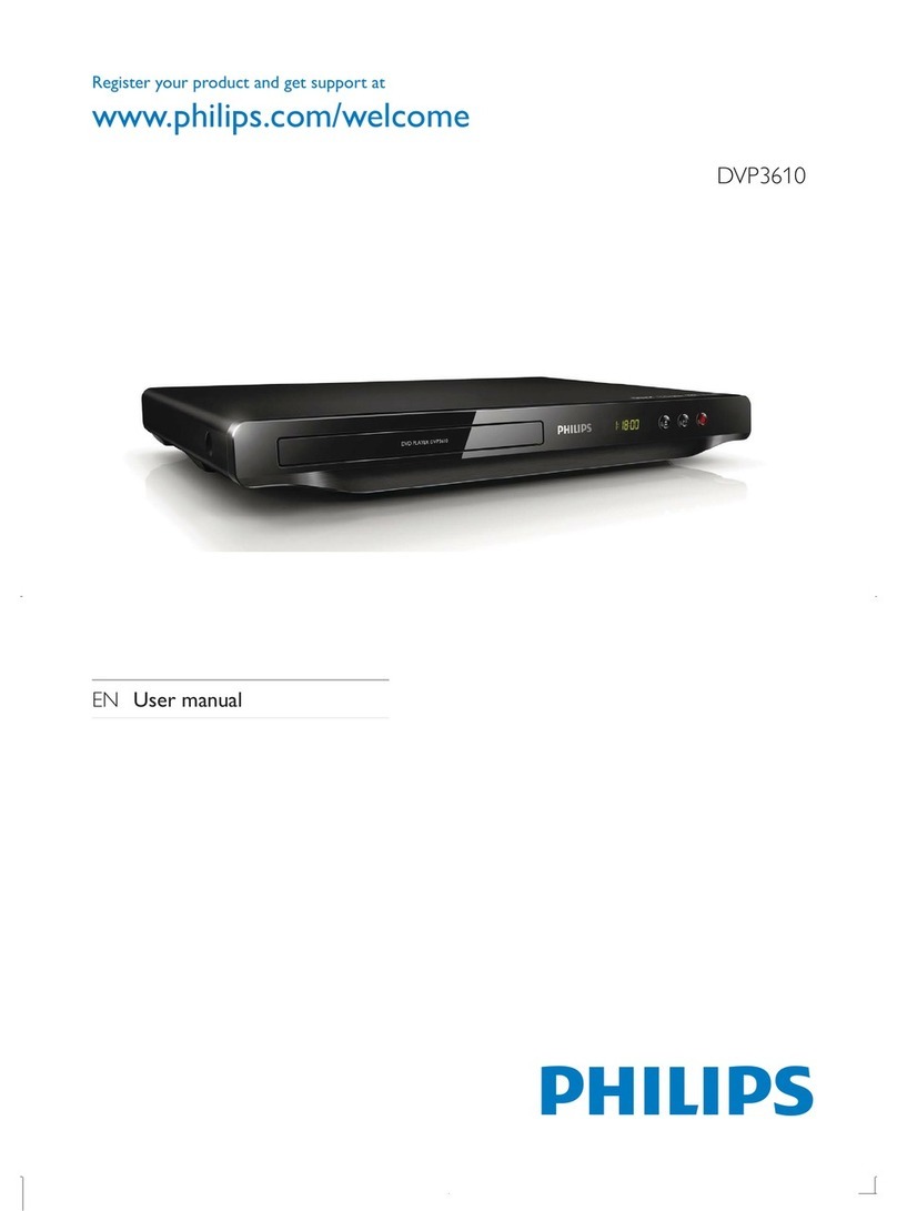 Philips DVP3610/98 User manual