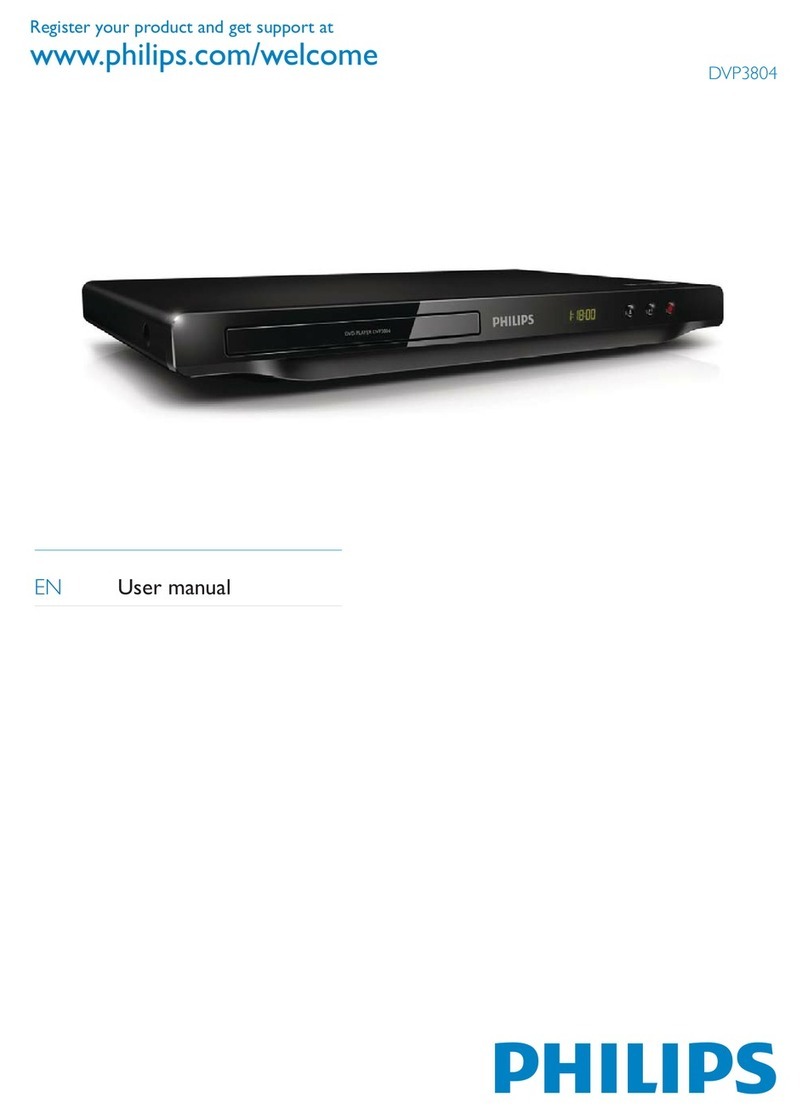 Philips DVP3804/12 User manual
