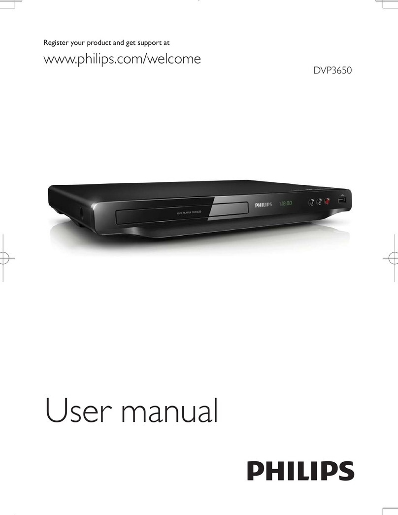 Philips DVP3650/98 user manual