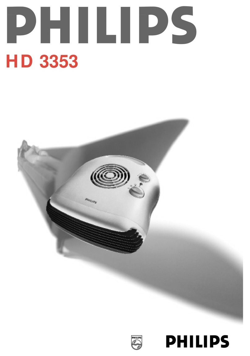Philips HD3353/00 User manual Philips HD3353/00 User manual