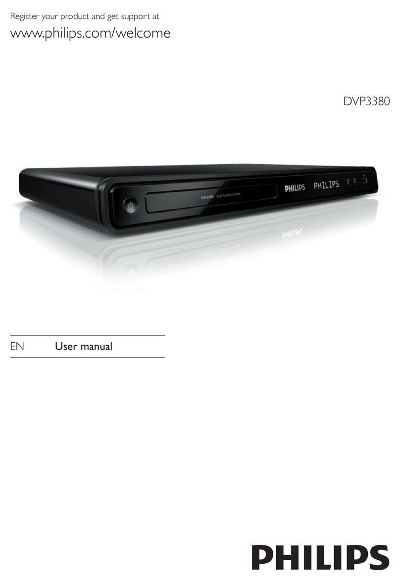 Philips DVP3380/58 User manual