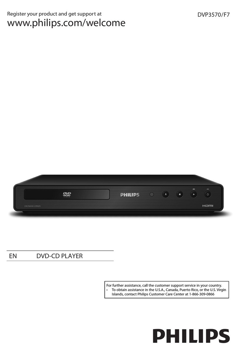 Philips DVP3570/F7 User manual