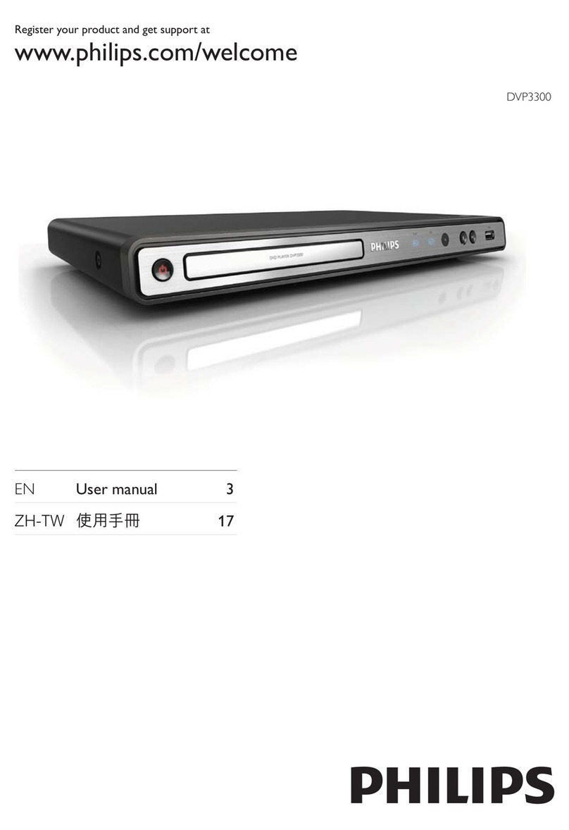 Philips DVP3300/96 User manual