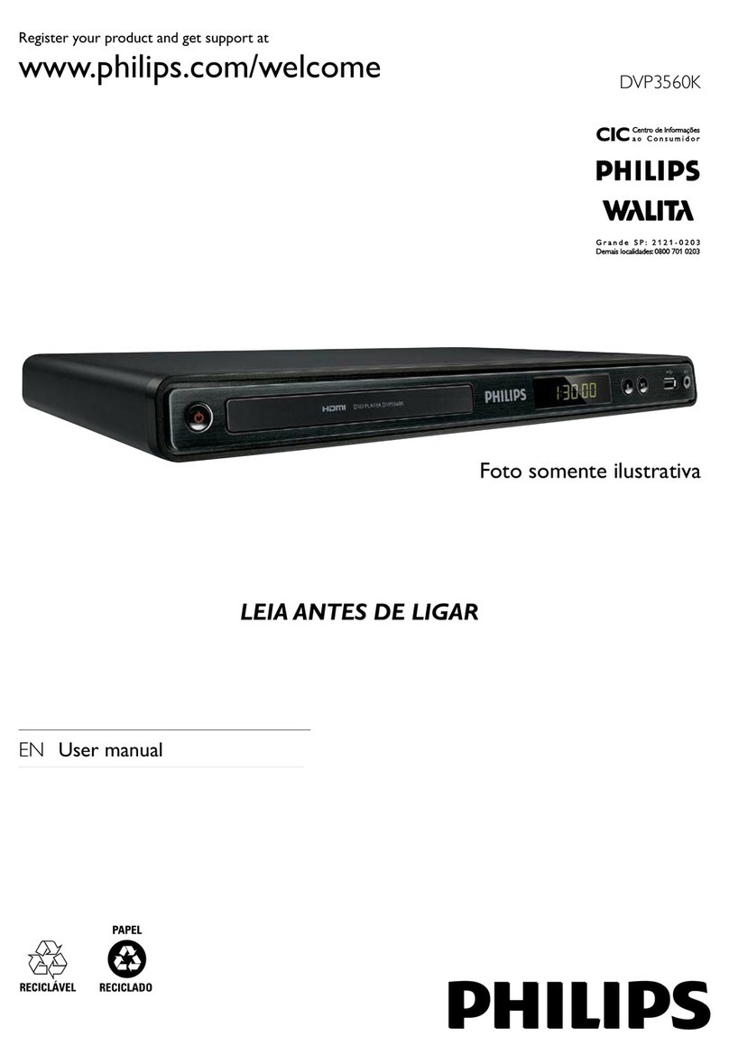 Philips DVP3560KX/78 user manual