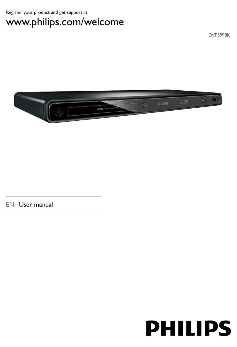 Philips DVP5998K/51 User manual